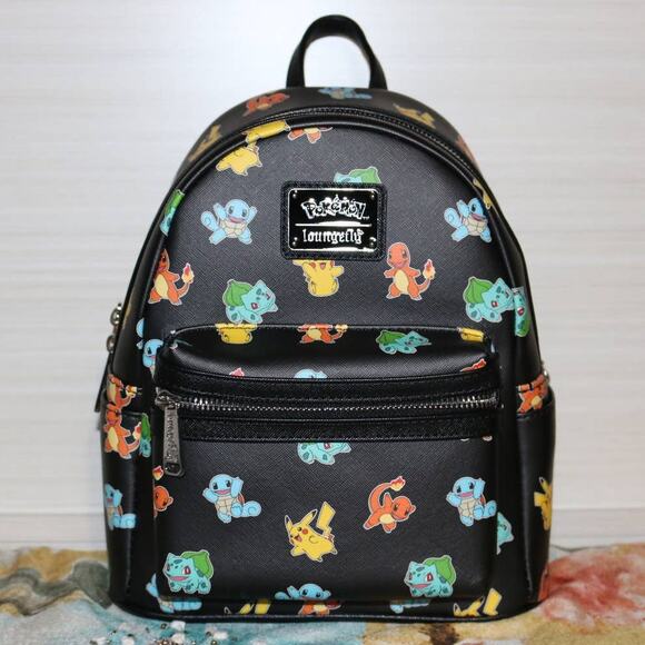 Loungefly Pokemon Starters Backpack - Picture 1 of 4